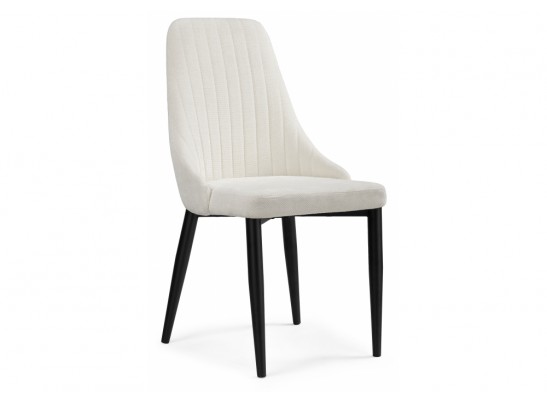 Стул на металлокаркасе Kora white / black в Кургане