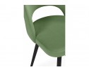 Стул на металлокаркасе Курбис фисташковый (zd 651) / черный в Кургане