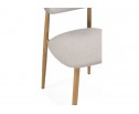 Стул на металлокаркасе Lisbon бежевый / цвет дерева в Кургане