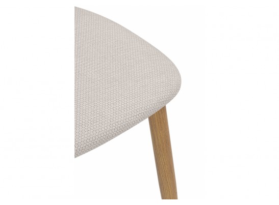 Стул на металлокаркасе Lisbon бежевый / цвет дерева в Кургане