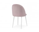 Стул на металлокаркасе Логан розовый / белый в Кургане