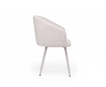 Стул на металлокаркасе Монер 360 светло-серый (glory 36) / серый