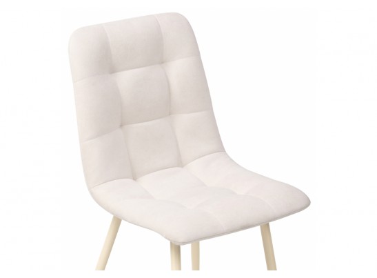 Стул на металлокаркасе Нора бежевый / бежевый в Кургане