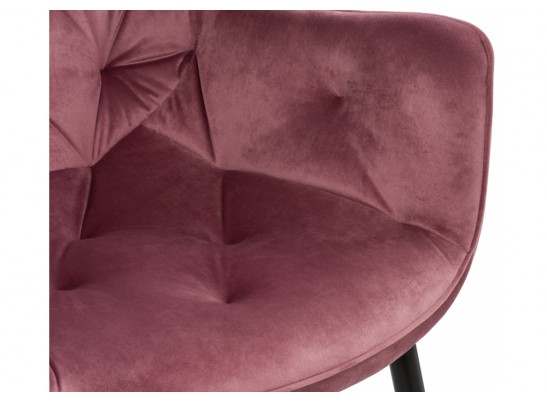 Стул на металлокаркасе Remo розовый в Кургане