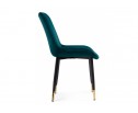 Стул на металлокаркасе Seda 1 green / gold / black в Кургане