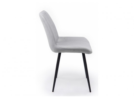 Стул на металлокаркасе Седа 360 светло-серый (zd 960) / черный в Кургане