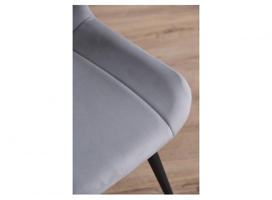 Стул на металлокаркасе Седа 360 светло-серый (zd 960) / черный в Кургане