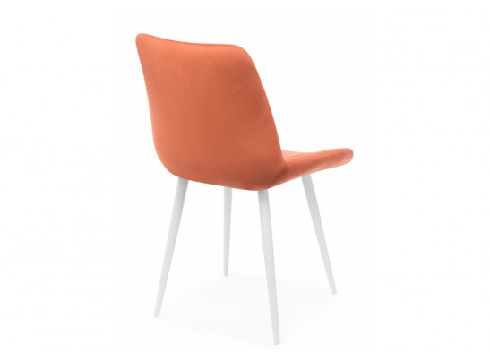 Стул на металлокаркасе Седа терракотовый (zd 432) / белый