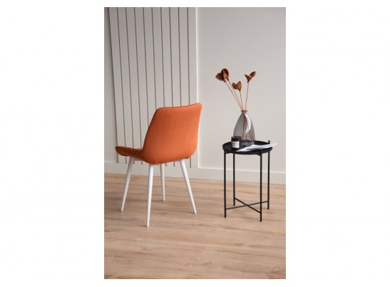 Стул на металлокаркасе Седа терракотовый (zd 432) / белый