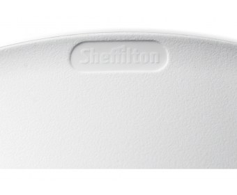 Стул на металлокаркасе SHT-ST19/S37 белый / хром лак