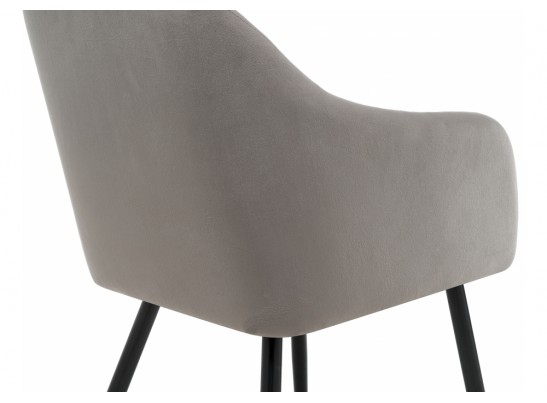 Стул на металлокаркасе Slam тёмно-серый в Кургане