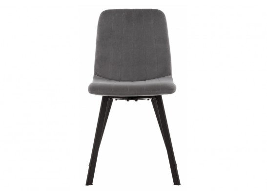 Стул на металлокаркасе Sling dark gray / black в Кургане