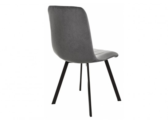 Стул на металлокаркасе Sling dark gray / black в Кургане