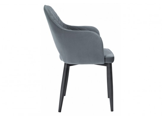 Стул на металлокаркасе Vener black / gray в Кургане