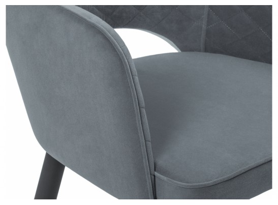 Стул на металлокаркасе Vener black / gray в Кургане