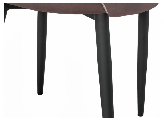 Стул на металлокаркасе Vener light purple / black в Кургане