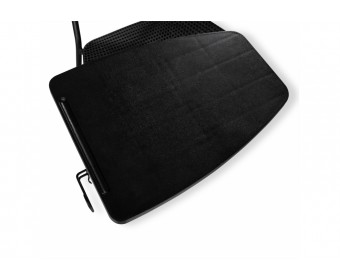 Стул на металокаркасе Sheffilton SHT-S85М-RD черный/черный муар