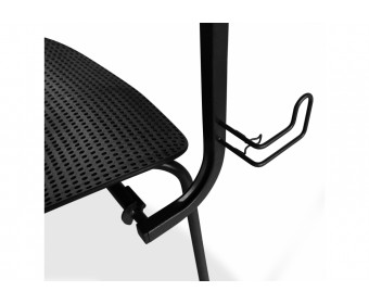 Стул на металокаркасе Sheffilton SHT-S85М-RD черный/черный муар