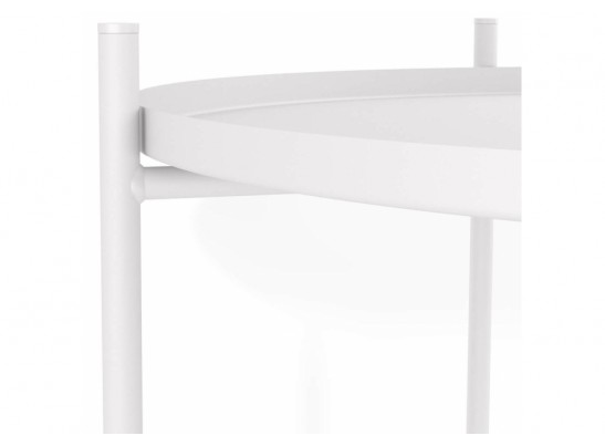 Журнальный столик SHT-CT8-2 белый муар в Кургане