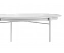 Журнальный столик-поднос Tray 47х51 white в Кургане