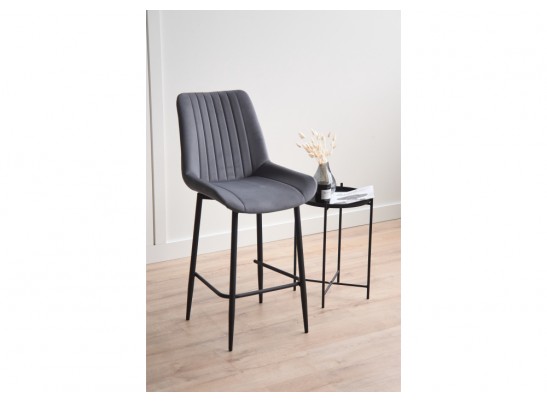 Полубарный стул Седа темно-серый (zd 995) / черный в Кургане