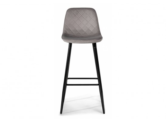 Барный стул Capri light gray / black в Кургане