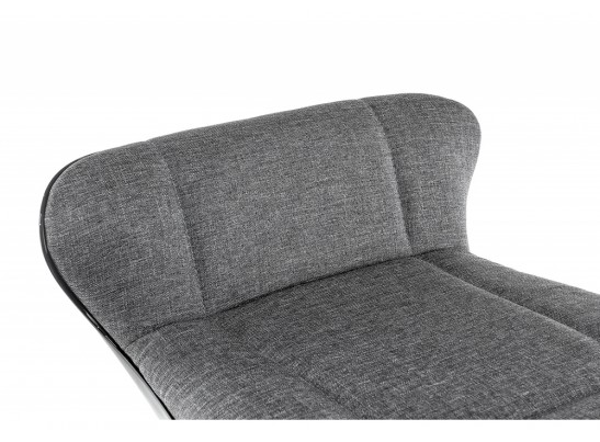 Барный стул Domus черный / серый в Кургане