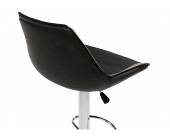 Барный стул Kozi черный / серый