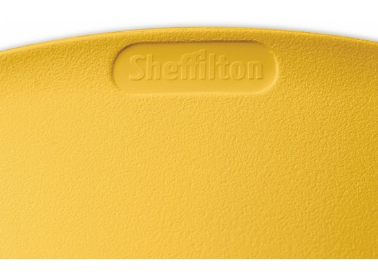 Барный стул SHT-ST19/S29 желтый / черный муар в Кургане