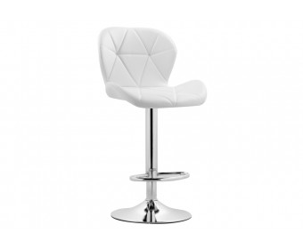 Барный стул Trio white / chrome