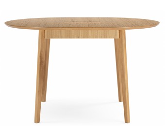 Деревянный стол Форли 100(130)x100 светлое дерево