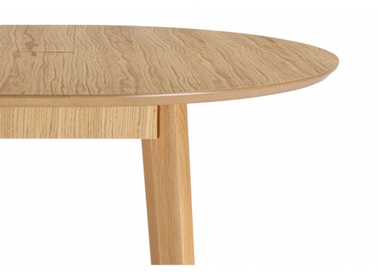 Деревянный стол Форли 100(130)x100 светлое дерево в Кургане