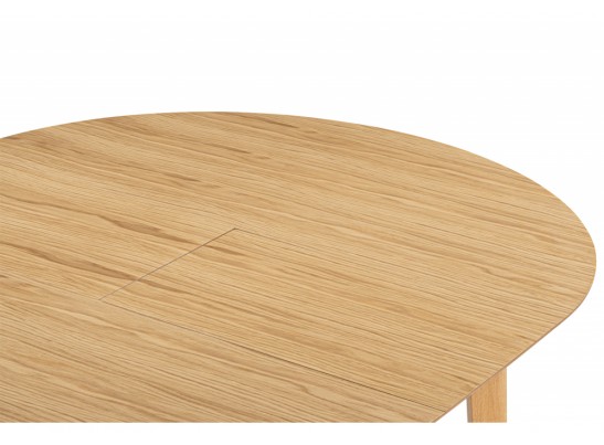 Деревянный стол Форли 100(130)x100 светлое дерево в Кургане