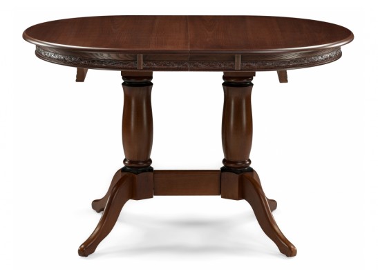 Деревянный стол Кантри 120 овальный орех / коричневая патина в Кургане