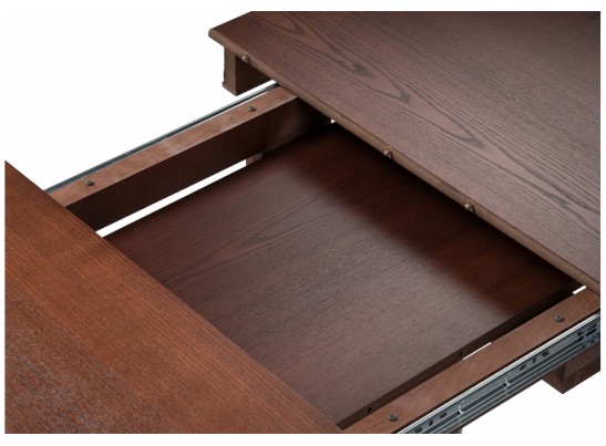 Деревянный стол Кантри 120 овальный орех / коричневая патина в Кургане