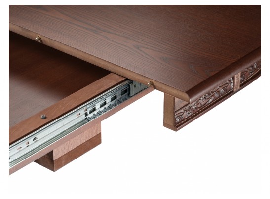 Деревянный стол Кантри 120 овальный орех / коричневая патина в Кургане