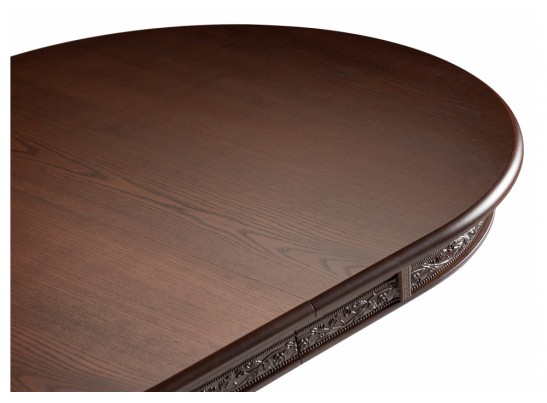 Деревянный стол Кантри 120 овальный орех / коричневая патина в Кургане