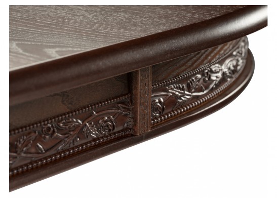 Деревянный стол Кантри 120 овальный орех / коричневая патина в Кургане