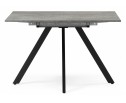 Деревянный стол Райн 116(160)x77 раздвижной цемент / черный в Кургане