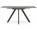 Деревянный стол Райн 116(160)x77 раздвижной цемент / черный в Кургане