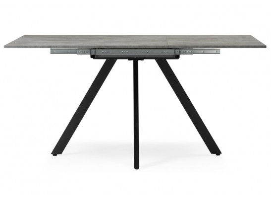 Деревянный стол Райн 116(160)x77 раздвижной цемент / черный в Кургане