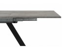 Деревянный стол Райн 116(160)x77 раздвижной цемент / черный в Кургане