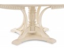 Деревянный стол Нозеан круглый бежевый / золото в Кургане