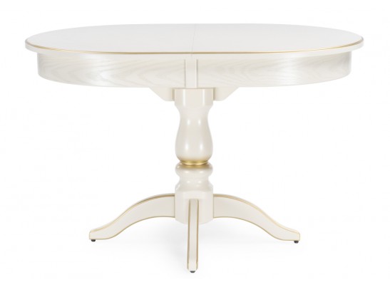 Деревянный стол Сайрус слоновая кость / золото в Кургане