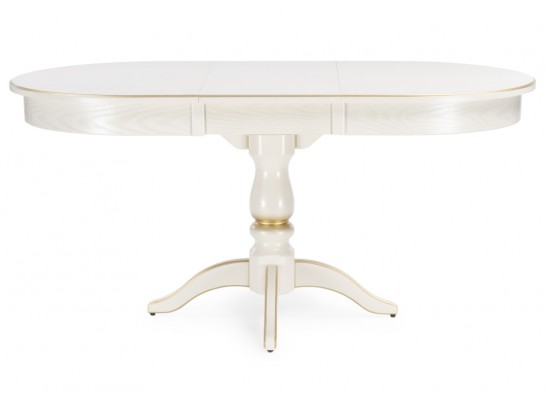 Деревянный стол Сайрус слоновая кость / золото в Кургане