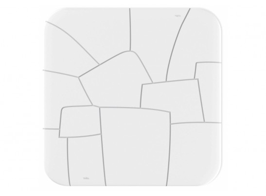 Деревянный стол SHT-TU14/TT30 белый муар / золото / белый в Кургане