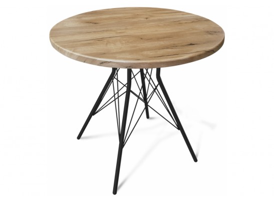 Деревянный стол SHT-TU2-1/80 МДФ черный / дуб тортуга в Кургане