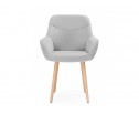 Деревянный стул Флюид светло-серый (zd 960) / светлое дерево в Кургане