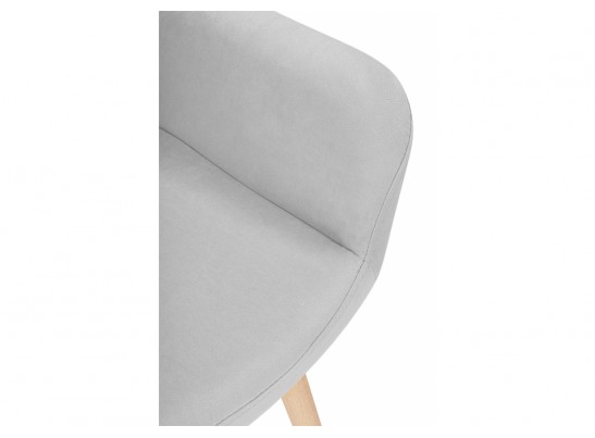 Деревянный стул Флюид светло-серый (zd 960) / светлое дерево в Кургане