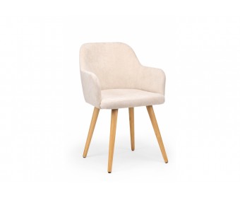 Деревянный стул Инфини латте (ocean 003) / светлое дерево